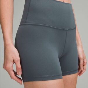 lululemon high rise 4” short